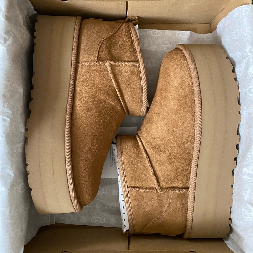 Ugg Classic Ultra Mini Platform Chesnut